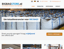 Tablet Screenshot of bigbagstore.nl